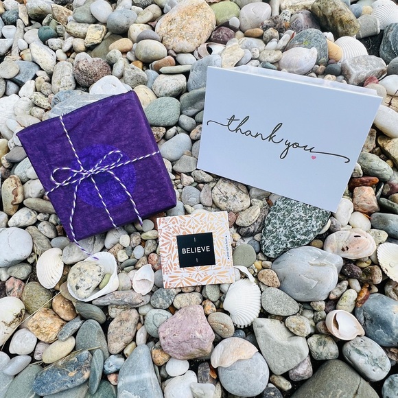 Pink Ribbon Necklace Handmade by a Breast Cancer Survivor Wandering Bunny LLC - Picture 8 of 10